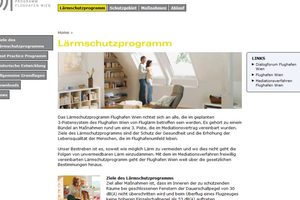 Flughafen Wien Lärmschutz