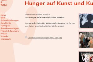 Hunger auf Kunst und Kultur