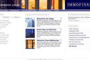 Immofinanz-AG-Geschäftsbericht 2005/2006