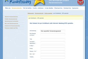 Stiftung Kindertraum