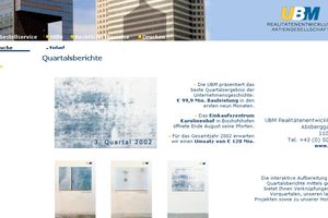 UBM-AG-Zwischenberichte