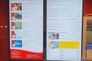 Digitale Besucherinformation für das Wiener Riesenrad