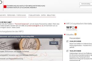 WIFO – Österreichisches Institut für Wirtschaftsforschung